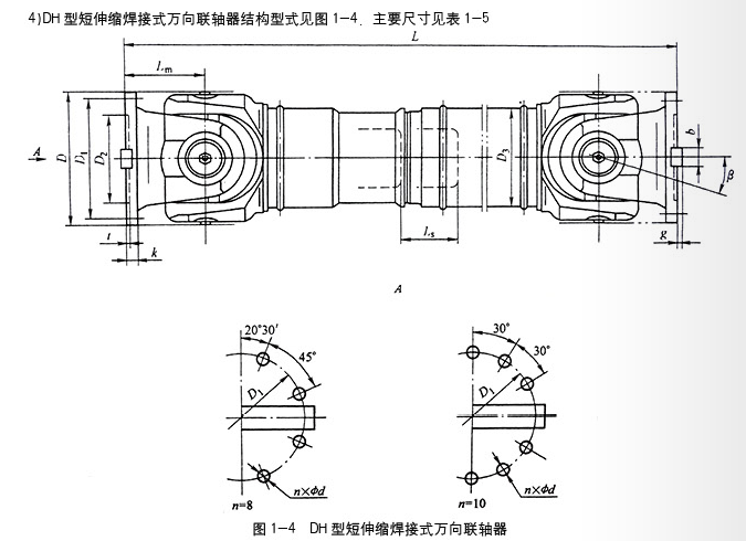 伸縮萬(wàn)向軸